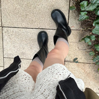 Basic knee socks