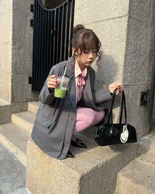 Oversized tailored jacket