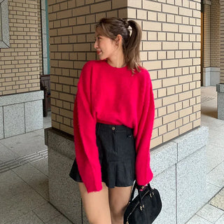 Mohair Round Knit