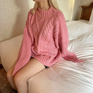 Shoulder slit knit