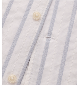 [CULTUM] Striped Easy-Care Shirt