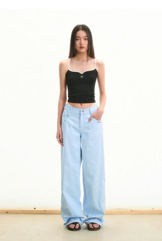 [NOTAWEAR] Cotton Straight Trousers