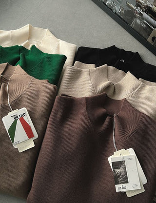 Good Job Washable Hazzi Mock Turtleneck Knit (High Q)