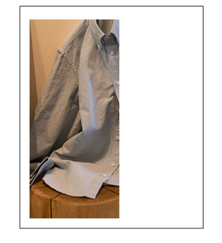[CULTUM] Washed Oxford Cotton Shirt
