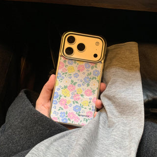 APPLE PATCHWORK SILVER EPOXY CASE