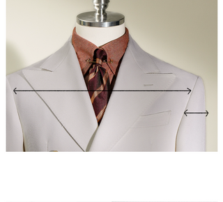 [CULTUM] Double-breasted Peak Lapel Suit Set