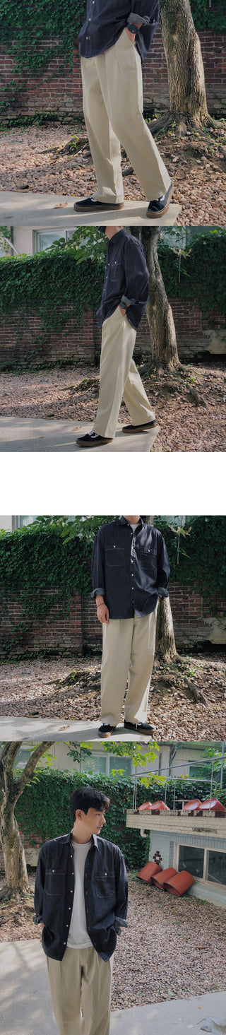 Leo Raw Denim Shirt
