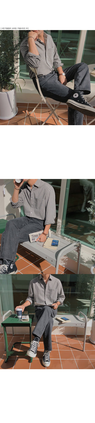 Straight black denim pants you will wear every day
