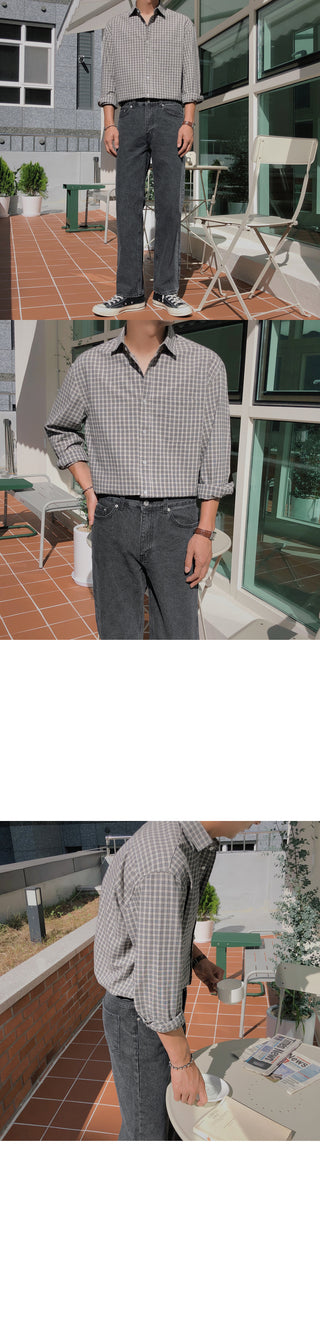 Straight black denim pants you will wear every day