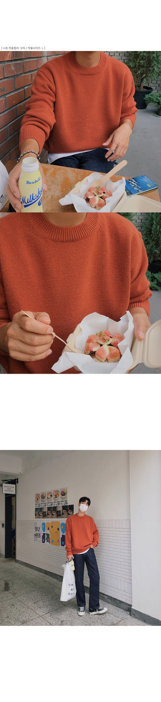 Must-Have Lambswool Round Knit