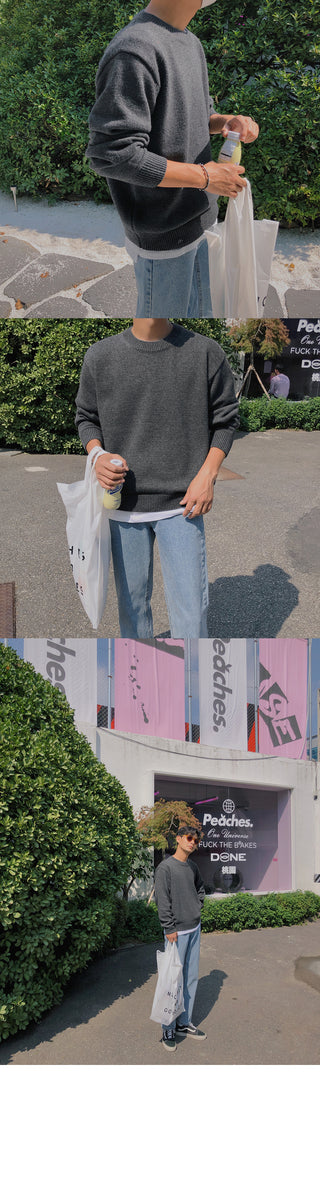 Must-Have Lambswool Round Knit