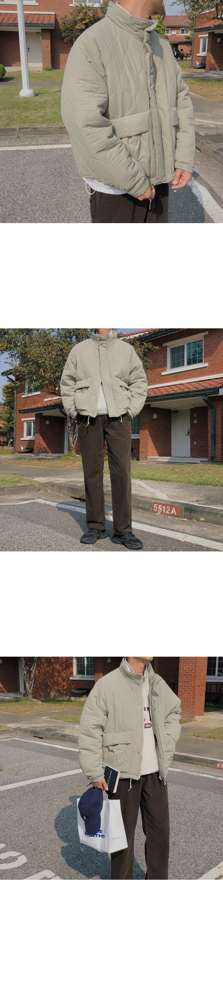 Natural Corduroy Elastic Waist Pants