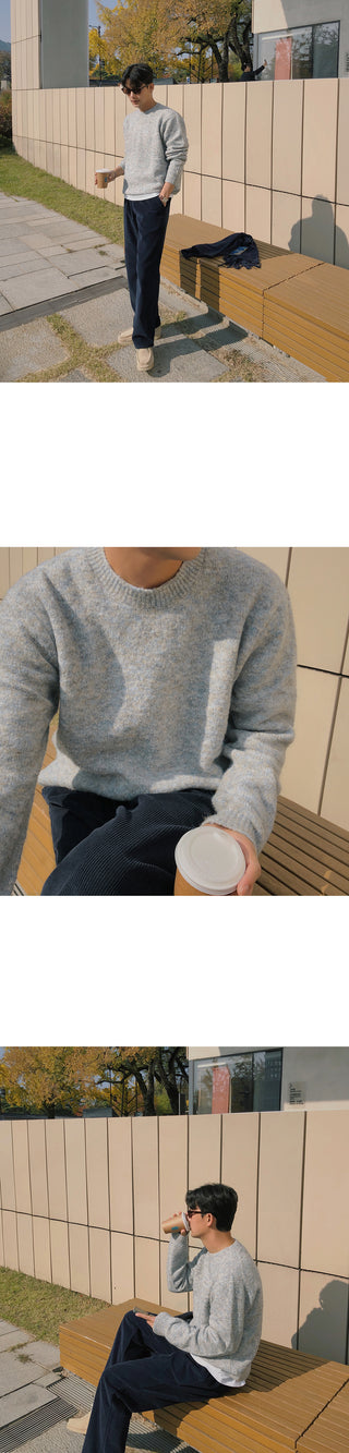 Natural Corduroy Elastic Waist Pants
