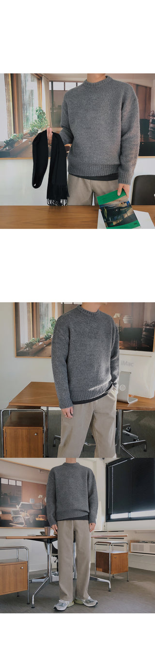 Natural Corduroy Elastic Waist Pants