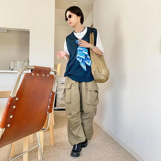 Linen knit vest