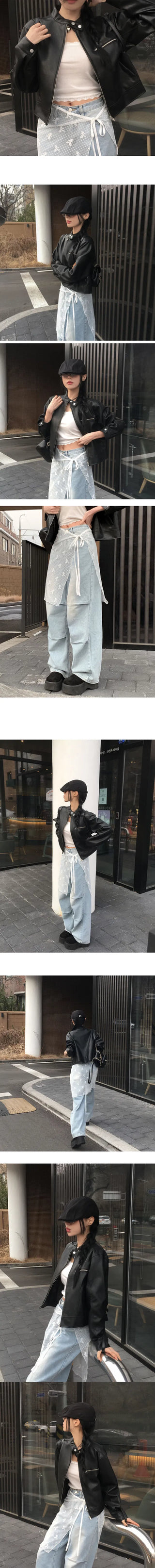 Vera Rider Leather Jacket - 4 colors