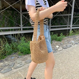 Rattan Shoulder Bag