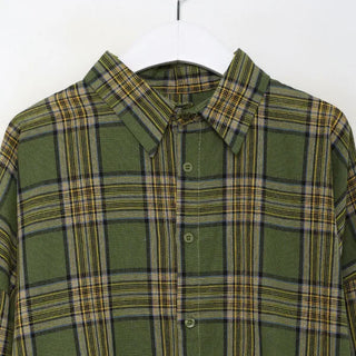 Boxy check shirt
