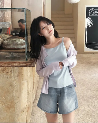 Underarm fat cover! Slimming sleeveless top (over 100,000 sold)