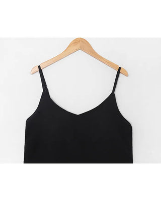 [Bustier Camisole Dress with Built-in Bra]