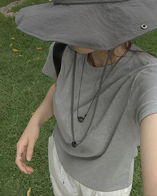 Women's plain cotton t-shirts, 7 colors