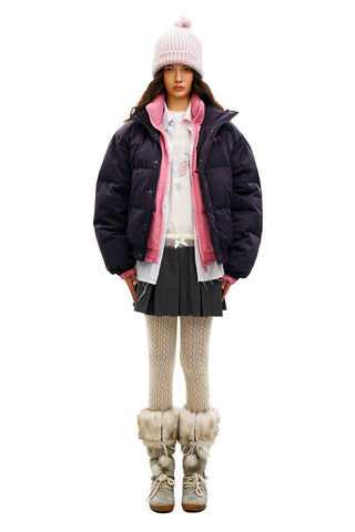 [Moromoro2] Wool Blend Tassel Knot Beanie