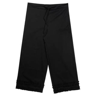 (2 colors) Frill Wide Pants