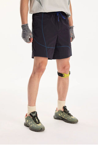 [Monterest] Water Repellent Contrast Stitch Shorts