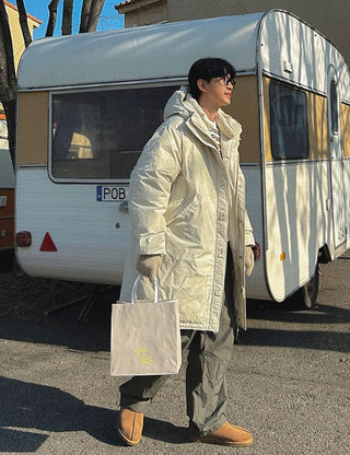 [PREMIUM] Duck Down Hooded Parka (4 colors)