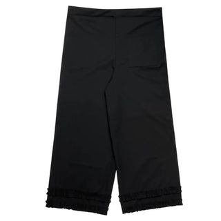 (2 colors) Frill Wide Pants