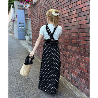 Frilled camisole dress