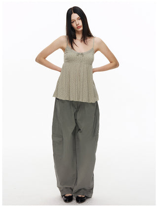 [NECY] Essential Utility Cargo Wide Pants