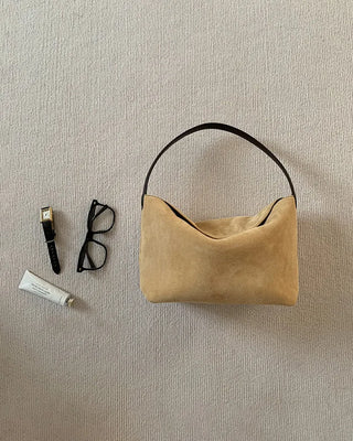 Suede bag
