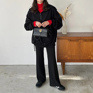 Banding bootcut pants