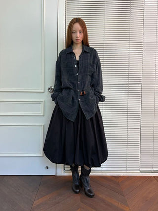 [NeverSeez] Strappy Spliced Midi Dress