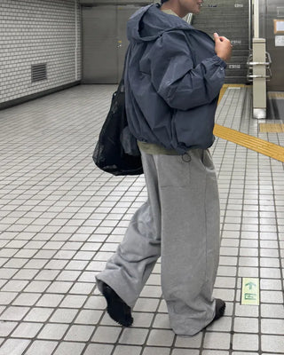 Loose Fit Belted Sweatpants