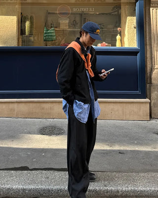 Wide slacks