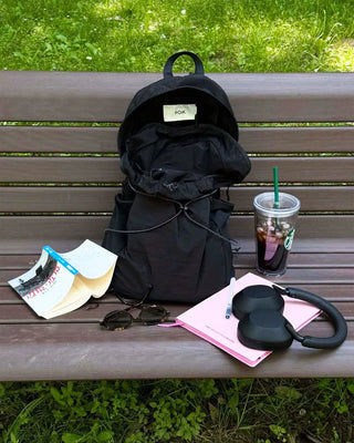 [2nd Re-release] (ORIGINAL) Light Nylon Backpack (black)
