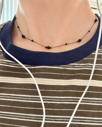 Surgical Bead Station Necklace
