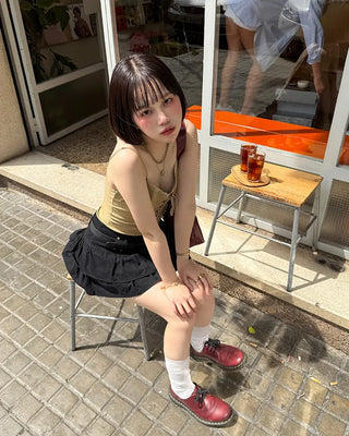 Eyelet Ribbon Camisole