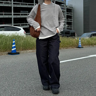 Non-faded engine denim