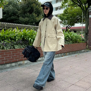 Vintage-like washed denim