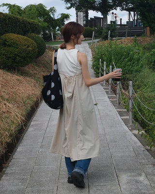 Backless string dress