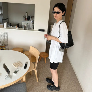 Short biker pants