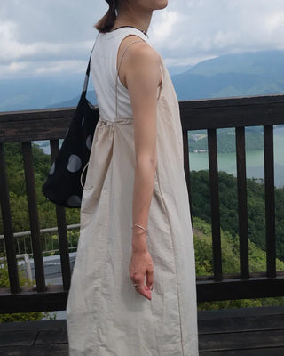 Big canvas shoulder bag