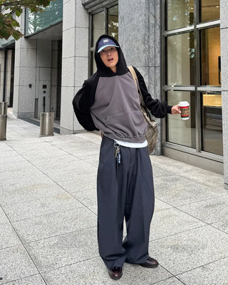 Wide slacks
