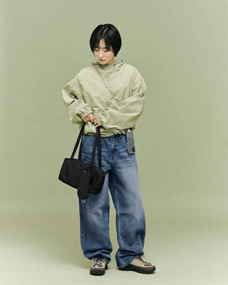 [1st Re-release] (ORIGINAL) Brick Nylon Boston Bag (black)