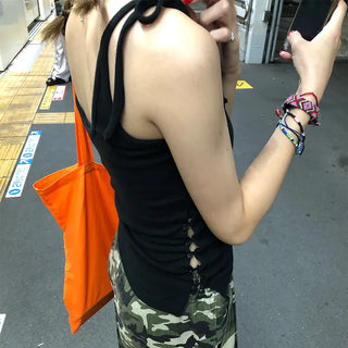 Mild Asymmetrical Ribbon Camisole