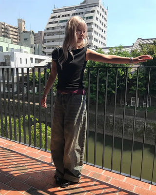Asymmetrical Camisole Blouse