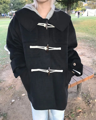 Duffle half coat
